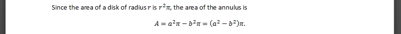 Microsoft Word 2010: formula on its own line vs. in-line (a more typical example)